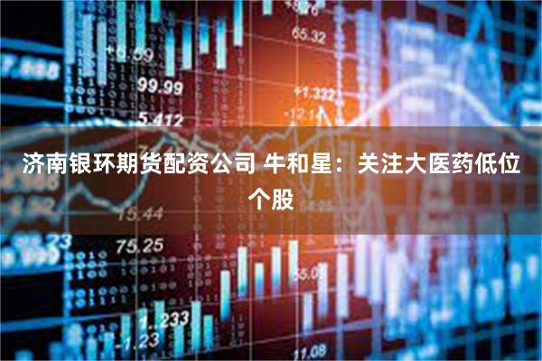 济南银环期货配资公司 牛和星：关注大医药低位个股