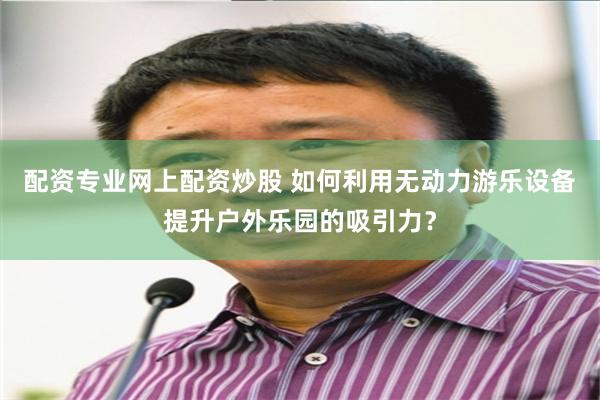 配资专业网上配资炒股 如何利用无动力游乐设备提升户外乐园的吸引力？